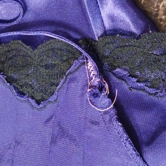 Vintage Gold Label Victoria's Secret Slip Gown Purple Ladies Small fairycore - Picture 5 of 7